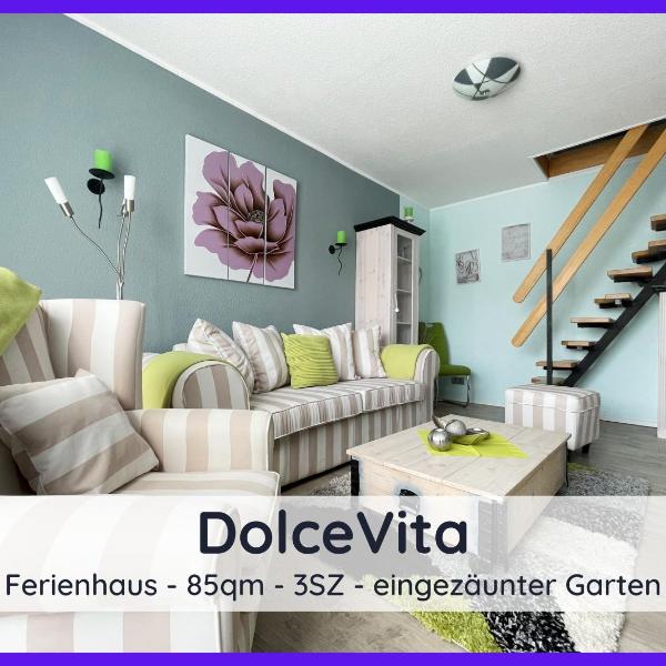 DolceVita - mit eingezäuntem Garten - WLAN - 2 Terrassen - gern mit Hund