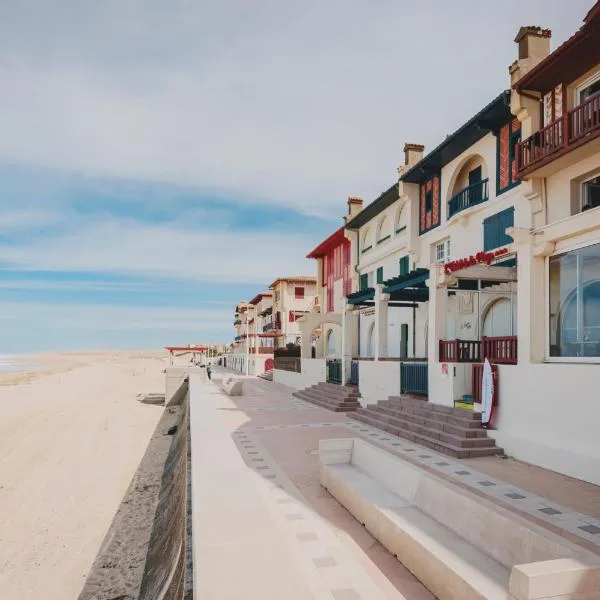 Hôtel de La Plage、オスゴールのホテル