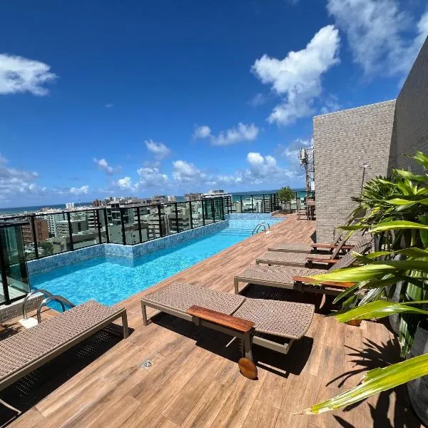 Novíssimo, 500m Praia, Garagem, Vista - Luzes do Arrebol, hotel em Maceió