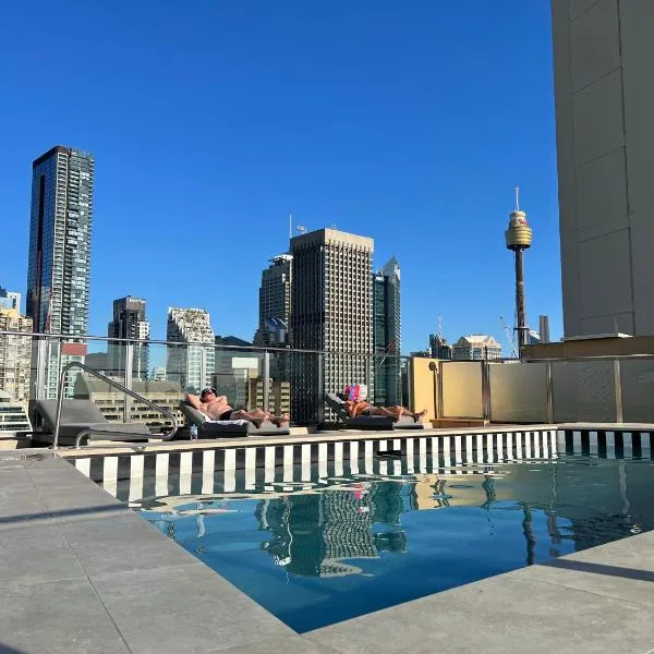 Sydney Hyde Park Private Apartments by Paxsafe、シドニーのホテル