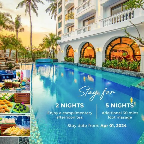 Grand Sunrise Palace Hoi An- A Luxury Indochine Hotel & Spa，位于会安的酒店