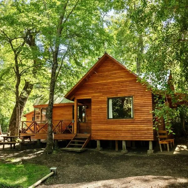 Cabañas Bafemadi, hotel v destinaci Las Trancas