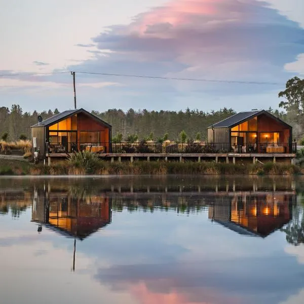 HighTree Chalets、Peeblesのホテル