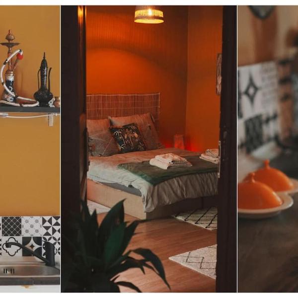 Sahara studio with shared bathroom in city centre, Bratislava