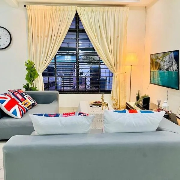 JB-Bukit Indah 8-15pax Spacious Home! 5min to Aeon, hotel in Johor Bahru