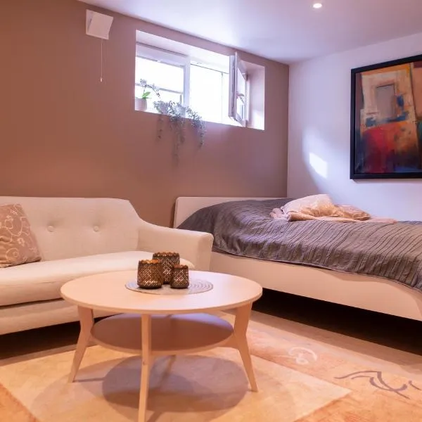 Studioleilighet i Sandnes sentrum、サンドネスのホテル