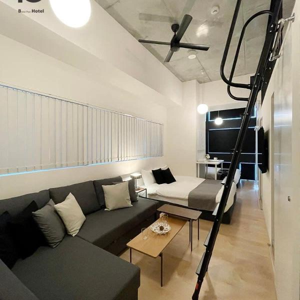 bHOTEL Nekoyard - 1BR good for 7PPL with loft, close to peace park