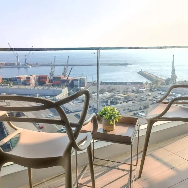 HOM I Dúplex con Terraza y Parking con vista al Mar 1118, hotel in Antofagasta