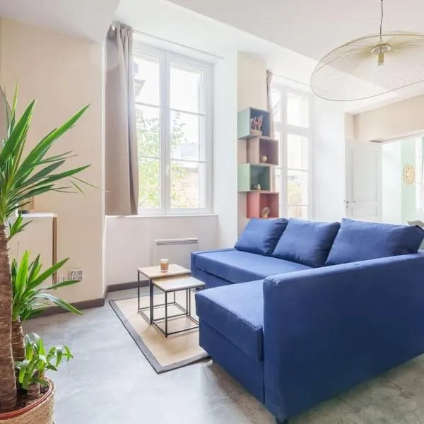 Appartement lumineux avec cour, hotel v destinaci Chaumont