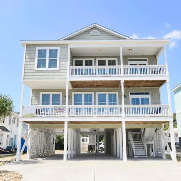 Anchor Down Luxury Ocean View Beach House w Pool, hotel in Myrtle Beach