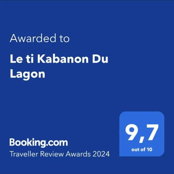 Le ti Kabanon Du Lagon, ξενοδοχείο σε La Saline les Bains