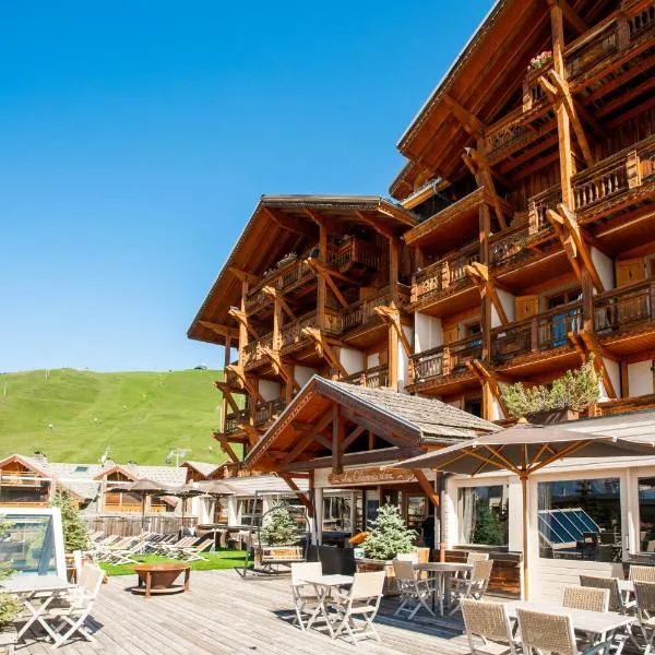 Hôtel Au Chamois d'Or by Les Etincelles, hotel en L'Alpe-d'Huez