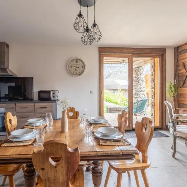 Les Allues에 위치한 호텔 La cabane du cerf