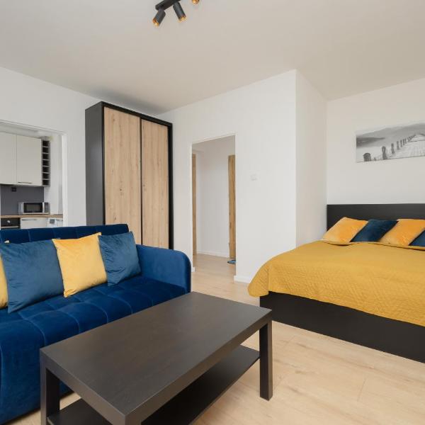 Bright Studio for 4 People in Warsaw by Noclegi Renters, Varsovie