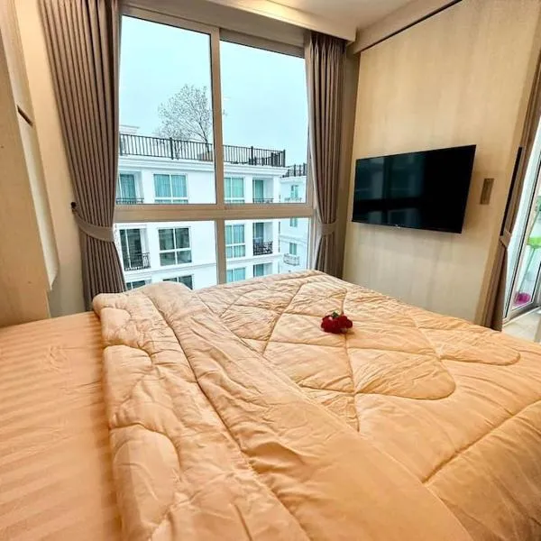 Free Power&WiFi,Work Remotely, Kitchen,Deal, hotel din Pattaya South