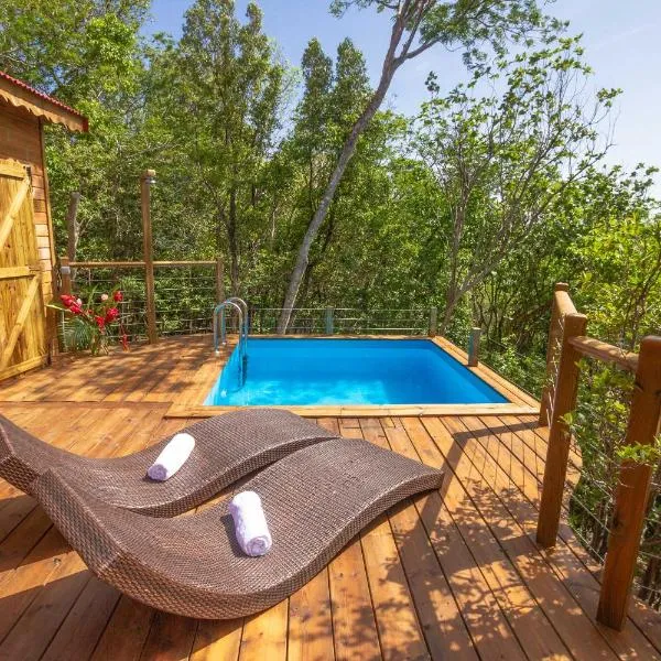 Au Jardin Des Colibris Ecolodge&Spa, ξενοδοχείο σε Deshaies
