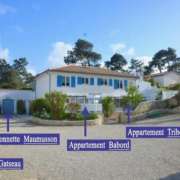 Villa des 4 saisons、サン・トロジャン・レ・バンのホテル