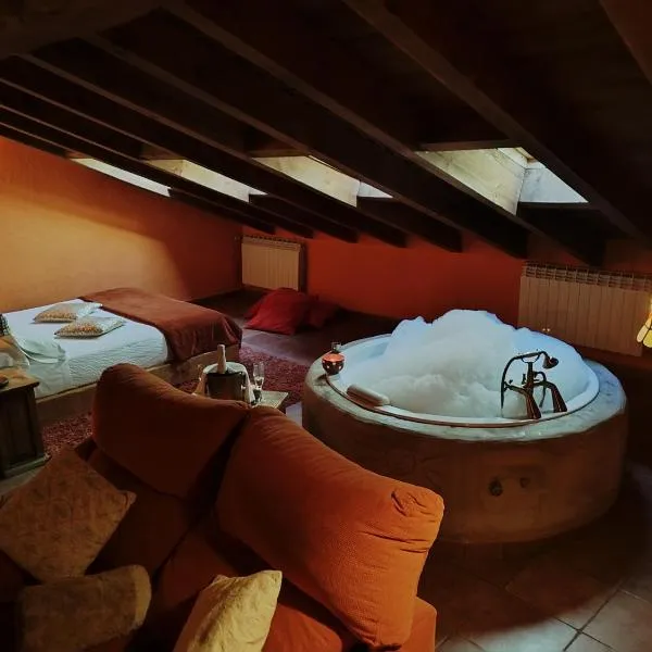 El Planeta Escondido, hotel en Losana de Pirón