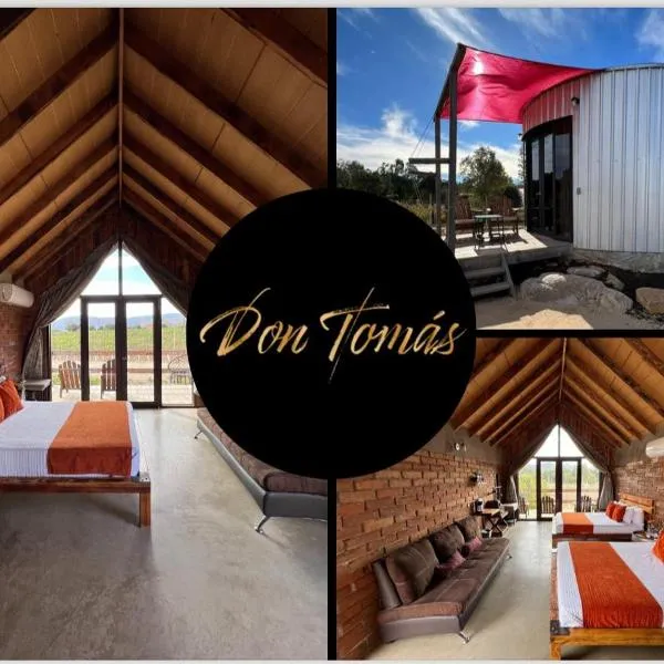 Don Tomas Viñedo cabañas, hotel v destinaci Valle de Guadalupe