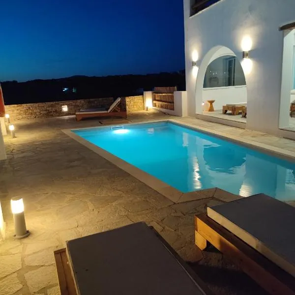 Daphne's Place - Private Villa with Pool in Naxos, hotel em Vívlos