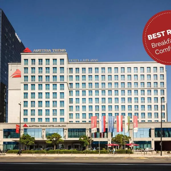 Austria Trend Hotel Ljubljana, hotel v Lublani