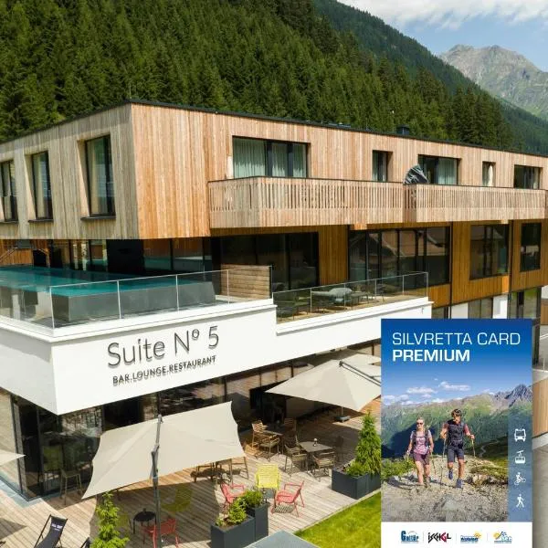 All-Suite Resort Paznaun inklusive Silvretta Premium Card, hotell sihtkohas Galtür