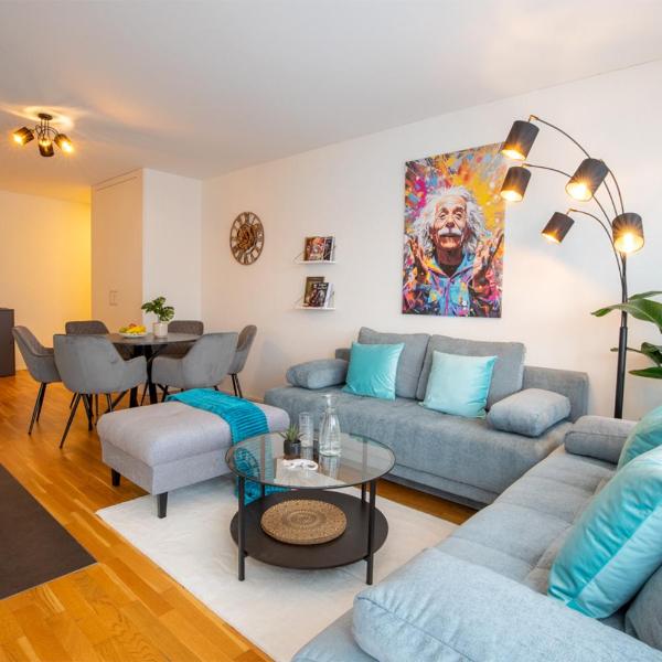 Spacious Apartment near Messe - Special EINSTEIN I Apartment, Basel, up to 6 guests, Basilea