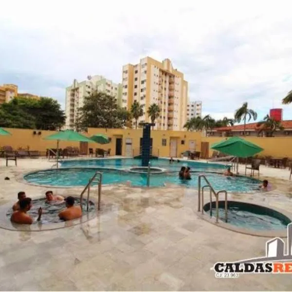 Apartamento Mobiliado com Área de Lazer, hotel in Caldas Novas