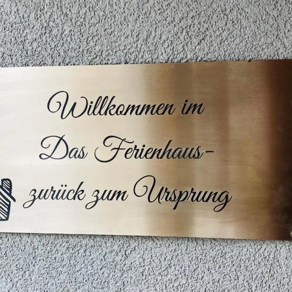 Das Ferienhaus-zurück zum Ursprung, hotel v destinaci Güssing