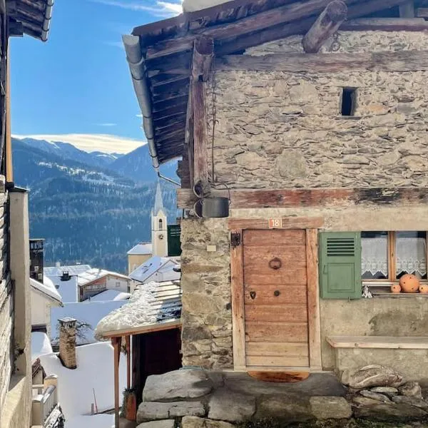 Swiss chalet near Flims, hotel v destinaci Trin