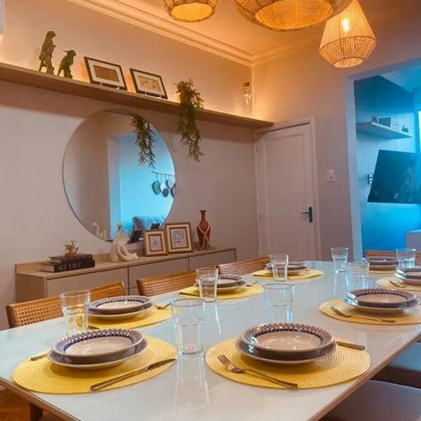 Conforto em Copacabana: 260m da Praia, hotel di Rio de Janeiro