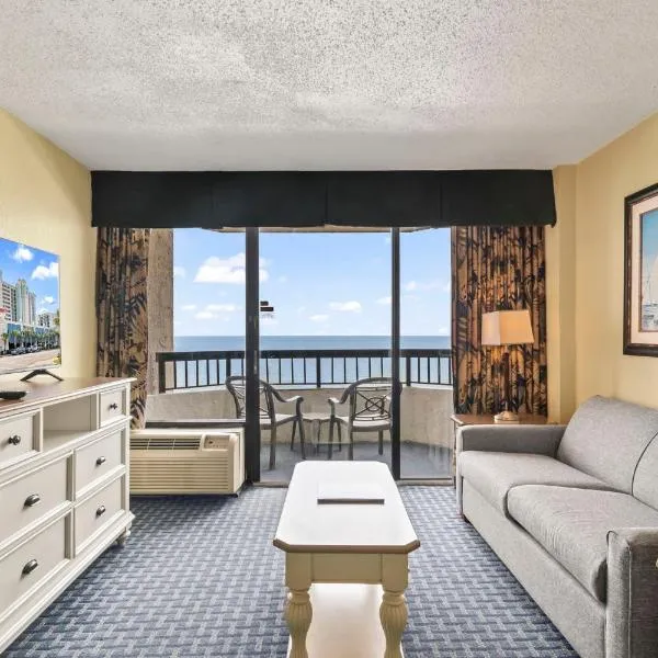 Oceanfront 1BR Suite! Perfect For 8 Guests!- Pinnacle Tower 1456, hotel v destinaci Myrtle Beach