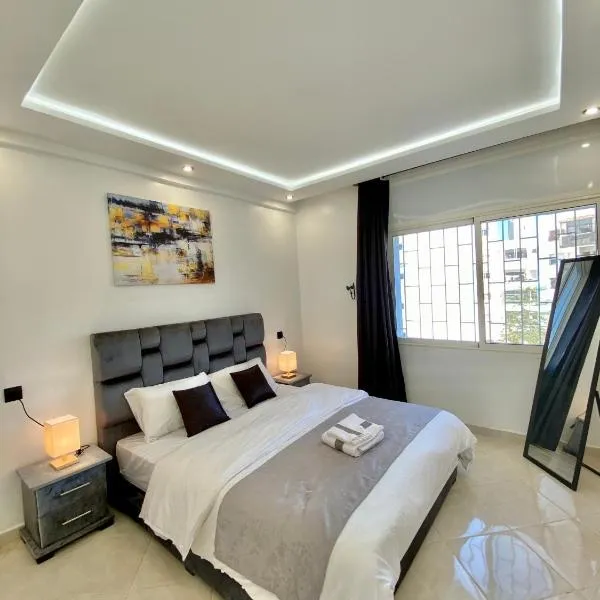 Lovely 2 bedroom apartment，位于拉巴特的酒店