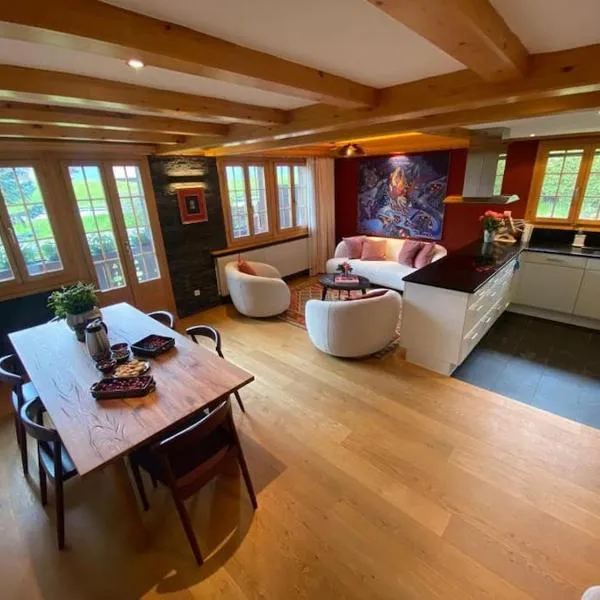 Lovely 3 bedroom apartment, ξενοδοχείο σε Schönried