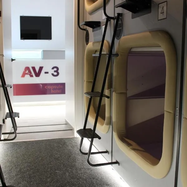 AV-3 capsule hotel，位于基辅的酒店