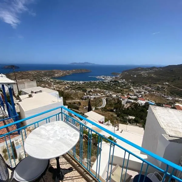 School House with Panoramic View, hotel v mestu Serifos Chora