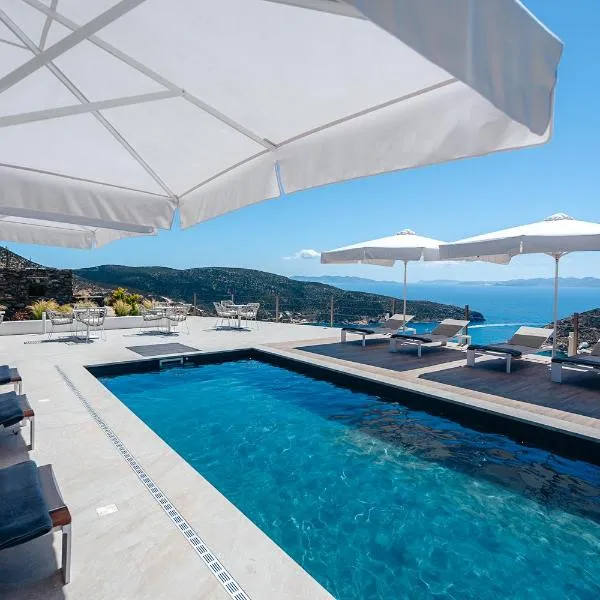 Melianthos Villas、バティのホテル