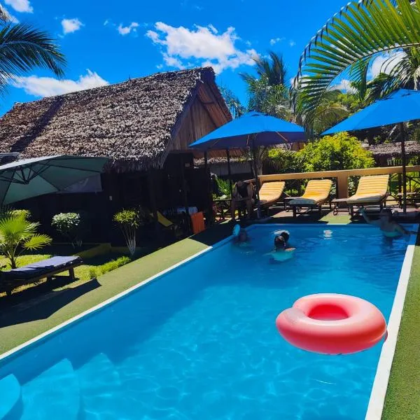 Bungalows des tropiques, hotel v Nosy-Be