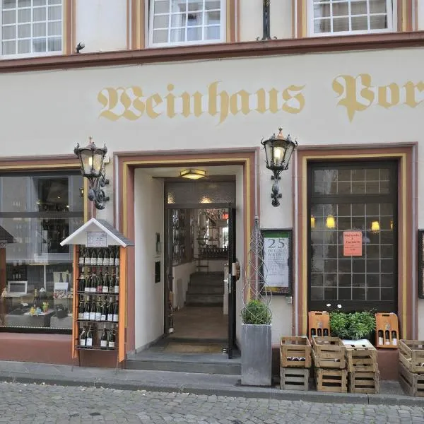 Rieslinghaus Bernkastel (ehm.Weinhaus Porn), hotel v destinaci Bernkastel-Kues