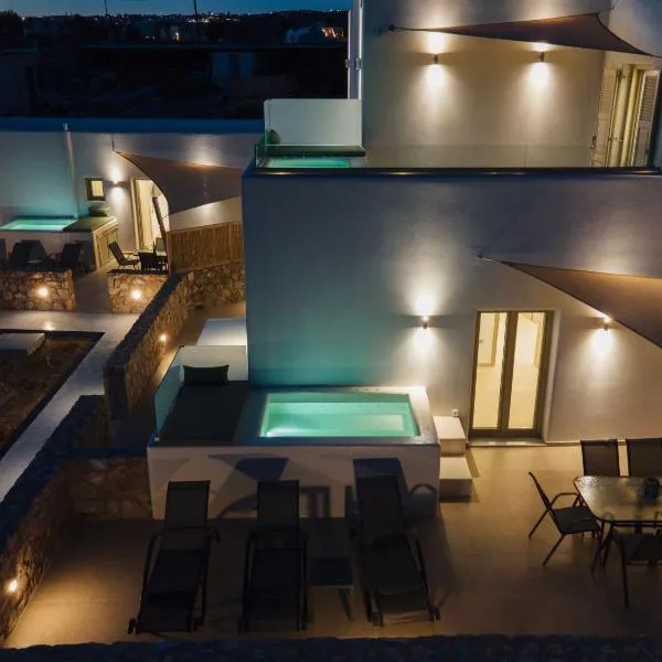 Windmillside Luxury Villas, hotel Emborióban