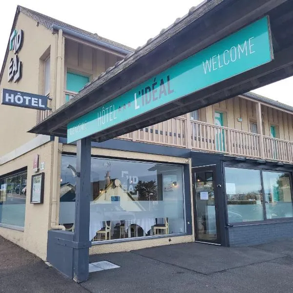 Hôtel L'ideal le Mountbatten: Arromanches-les-Bains şehrinde bir otel