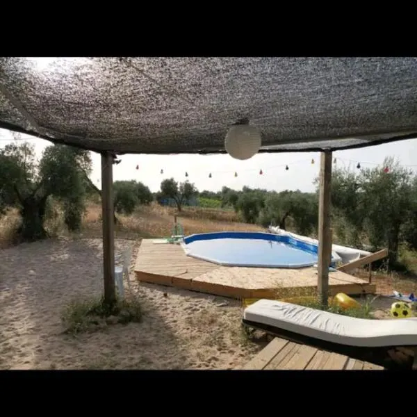 Tienda acogedora con piscina "Amantes de la naturaleza" 1, Hotel in Almonte