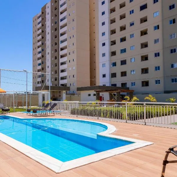 Bee Guest - Apartamentos de Temporada Luxxor Flat、クイアバのホテル