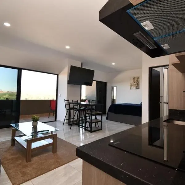 Loft de lujo con 9 albercas y vistas al campo de golf, hotel em Mazatlán