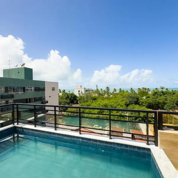 PERFEIÇÃO do Cabo Branco - FLAT p ate 4 pessoas a 100 m da Praia, hotel en João Pessoa