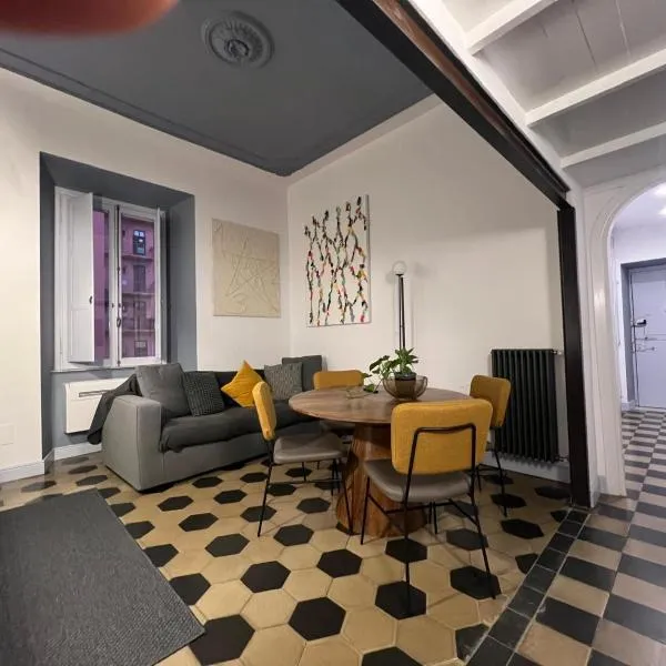 Lovely art&design 2 bdrms flat, Hotel in Rom