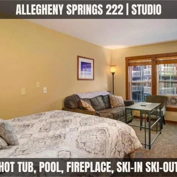 Allegheny222, Hot Tub,Pool,Ski InOut,Village, ξενοδοχείο σε Snowshoe