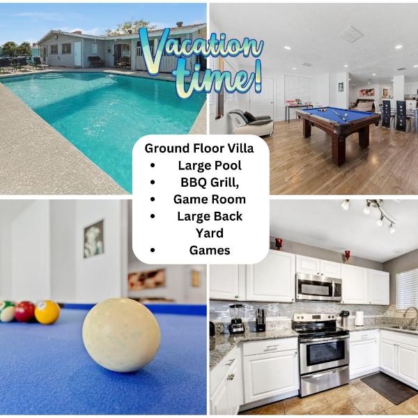 Vegas Getaway: Central 1 story, Private Pool, Game Room, Las Vegas