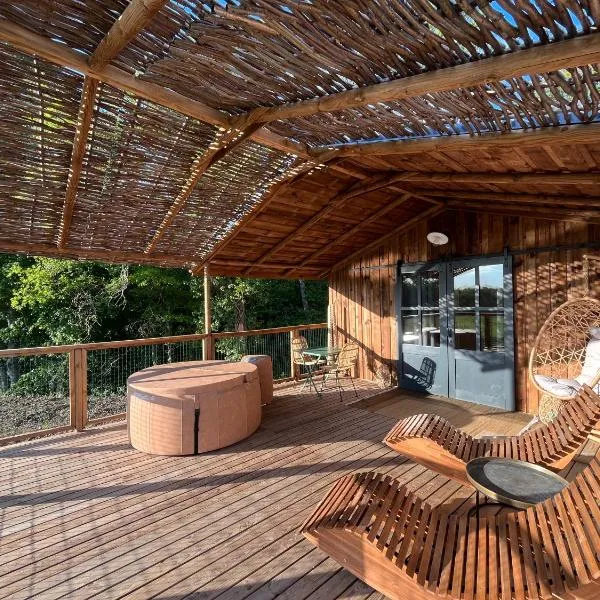 La Buissonnière Lodges, hotel in Chisseaux