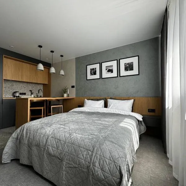 Апартаменти MYFREEDOM поруч із метро Васильківська，位于基辅的酒店